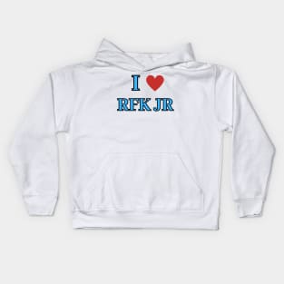 I heart RFK Jr Kids Hoodie